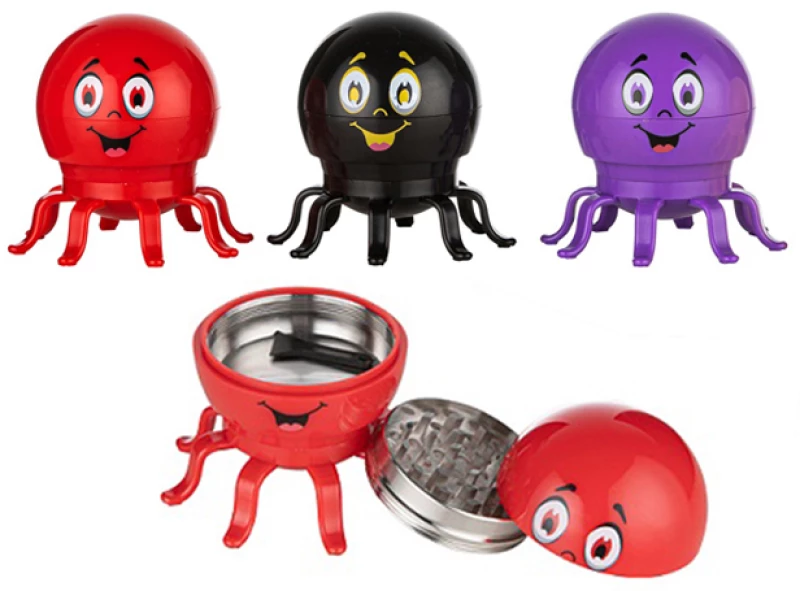 Super Heroes Grinder Τρίφτης Octopus 50mm  - 3 Parts