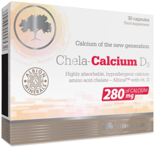 Olimp Sport Nutrition Olimp Labs Chela Calcium D3 [30 Κάψουλες]