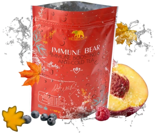 The Green Bear Immune Bear - Immune Boosting and Anti Cold Tea [160 Γραμμάρια]