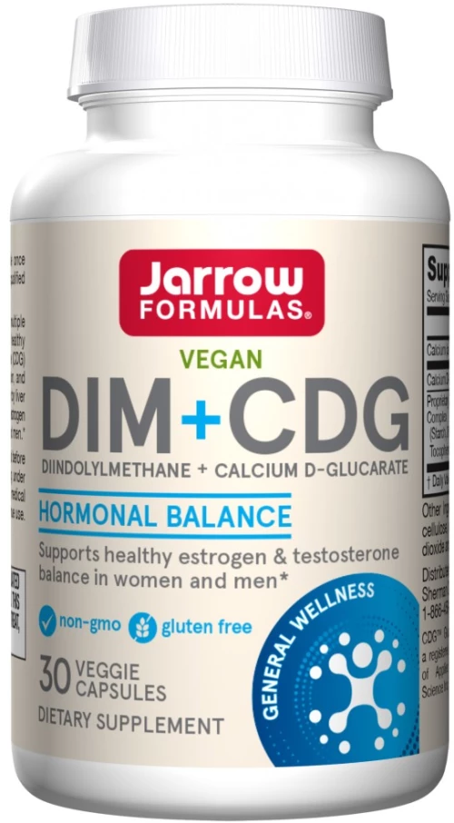 Jarrow Formulas DIM - Diindolylmethane + CDG [30 Κάψουλες]