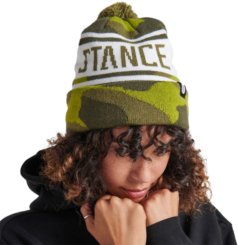 Stance OG Pom Beanie Camo