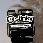 Stinky Purple V2 Socks Blue Red