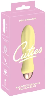 Δονητής Cuties Mini Vibe κίτρινο
