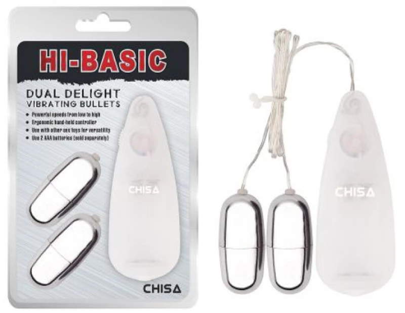 Bullet with remote control Dual Delight