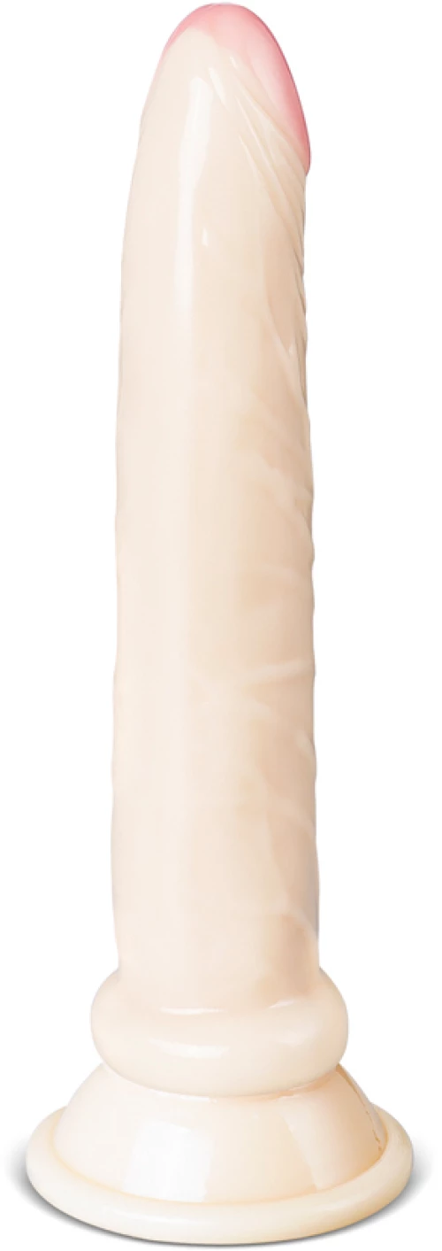 7.68 Inches Flesh Color Realistic Dildo with Sucker