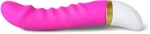 12-Speed Pink Color Rechargeable Silicone Dildo Vibrator