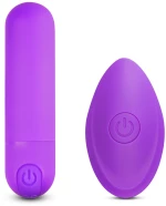 10 Speeds Rechargeable Remote Control Purple Color Vibrating Bul