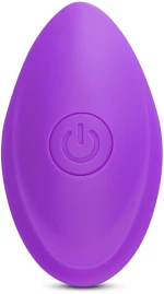 10 Speeds Rechargeable Remote Control Purple Color Vibrating Bul