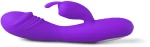 12-Speed Purple Color Silicone Rabbit Vibrator