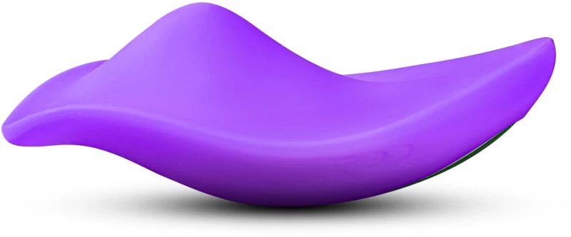 9 Speeds Purple Color Silicone Wearable Panty Vibrator with Wire