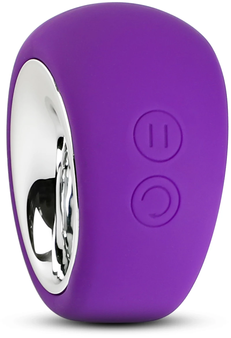 9 Speeds Purple Color Silicone Wearable Panty Vibrator with Wire
