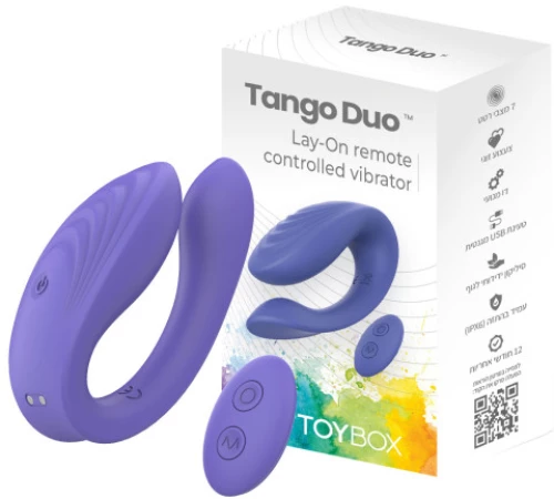 Δονητής ζευγαριών με τηλεχειριστήριο TOYBOX TANGO DUO