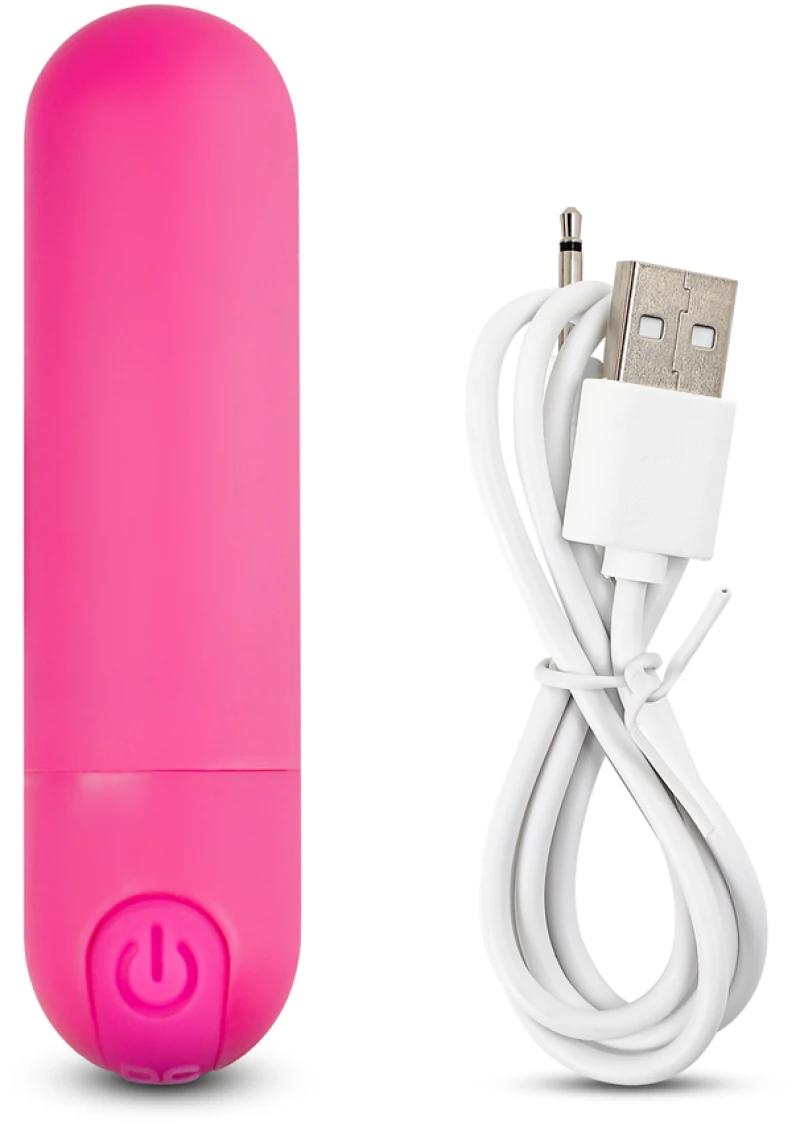 10 Speeds Rechargeable Remote Control Pink Color Vibrating Bulle