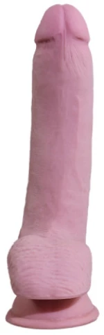 TOYBOY ΠΟΣΕΙΔΩΝΑΣ ντιλντο με βεντούζα κ όρχεις TPE dual Layer 25