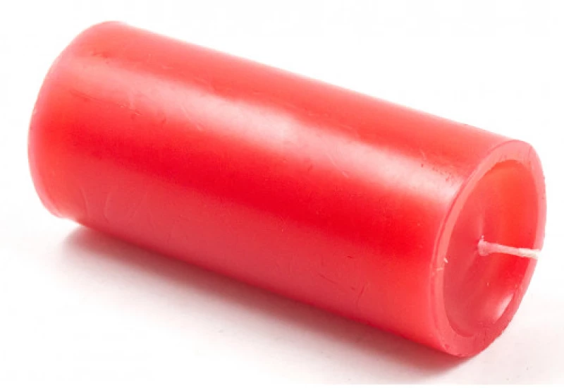 Red bondage play dripping candle LARGE