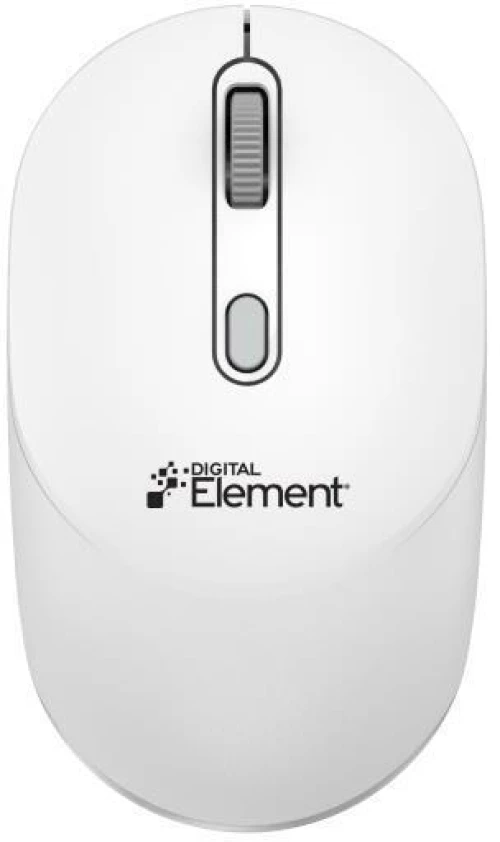 Element MS-195W Ασύρματο Bluetooth Ποντίκι Λευκό