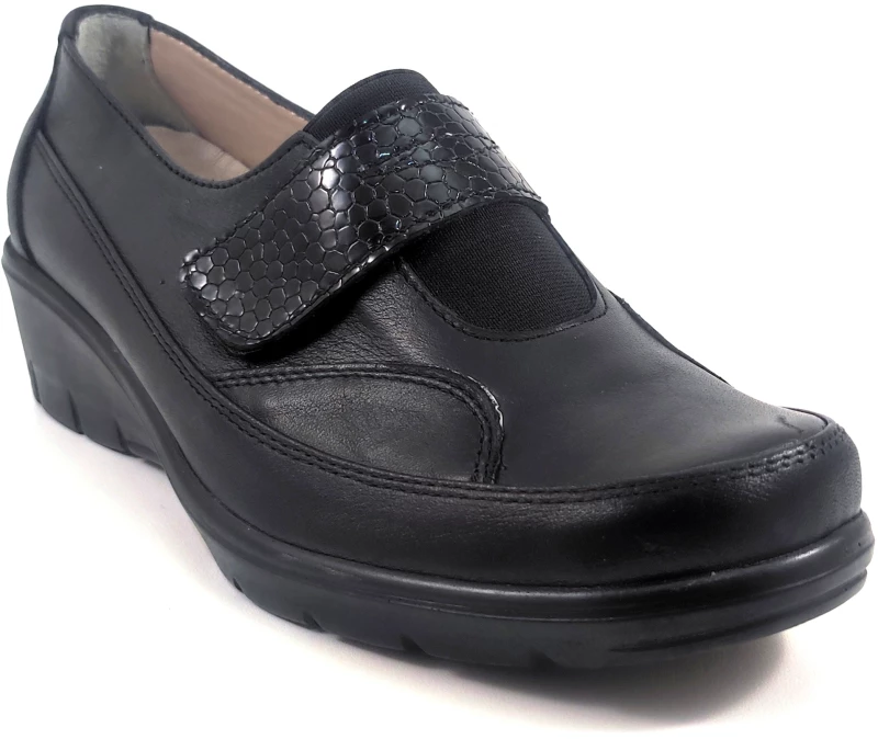 ΓΥΝΑΙΚΕΙΑ SLIP ON MANLISA ΜΑΥΡΑ S271-3050 - Μαύρο