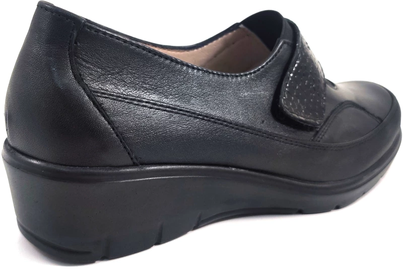 ΓΥΝΑΙΚΕΙΑ SLIP ON MANLISA ΜΑΥΡΑ S271-3050 - Μαύρο