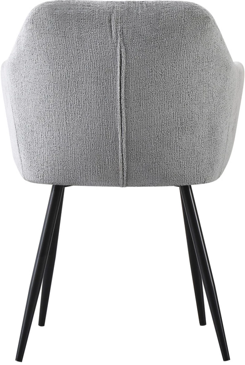 Liberta Καρέκλα SAVVY γκρι ανοιχτό 56x55xH85cm