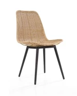 Amalfi Καρέκλα ψάθινη Udevala rattan 49x52x85cm