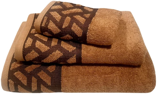 Πετσέτα Le Blanc Πεννιέ Ζακάρ 550gr/m2 MYKONOS Beige Χειρός 30x50