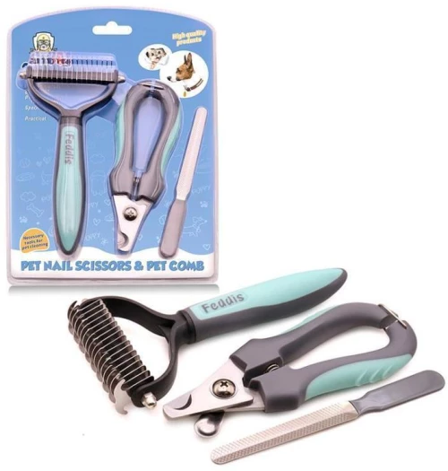 Σετ Περιποίησης για Κατοικίδια Pet Nail Scissors and Pet Comb