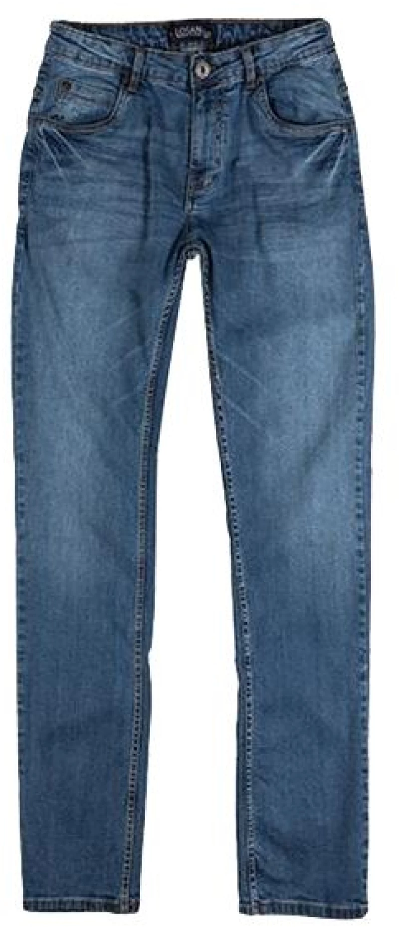 LOSAN Men's blue stretch jeans C01-9E15AA Blue