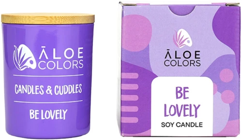 Aloe Colors Be Lovely Αρωματικό Κερί Σόγιας 150gr