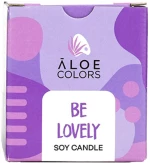Aloe Colors Be Lovely Αρωματικό Κερί Σόγιας 150gr
