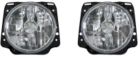 Μπροστινά Φανάρια Set Για Vw Golf 2 83-92 Clear Glass H4 Manual Depo (CAR0009595)
