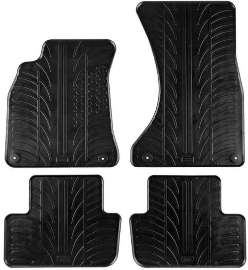 Πατάκια Αυτοκινήτου Gledring 0240 Audi A4 Β8 2007-2015 / A5 8T Sportback 2008-2016 4D Μαύρο 4 Τεμάχια (CAR0013838)
