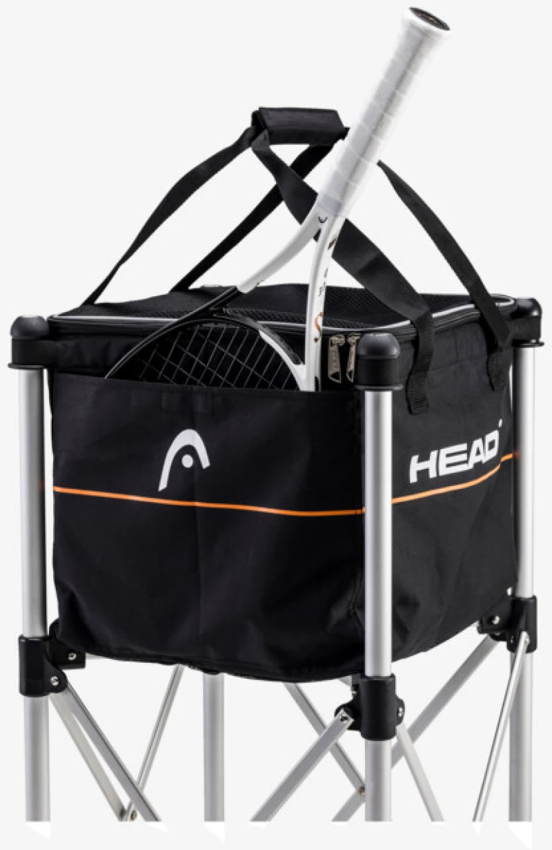 BALL TROLLEY NEW 120 BALLS COACH ACCESSORIES TENNIS HEAD
