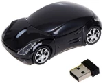 Ασύρματο  2.4G USB Οπτικό Ποντίκι Αυτοκίνητο (1600dpi) (Μαύρο) (OEM)