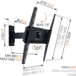 Vogel's MA3030 Full-Motion TV Wall Mount 32"-65"