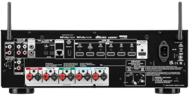 Denon AVC-S670H Black