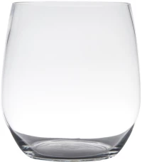 Βάζο γυάλινο διάφανο  Φ15 Η19cm