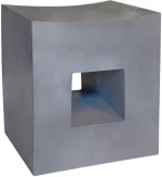 LIBERTA SQUARE ΣΚΑΜΠΩ CEMENT 43x40xH45cm