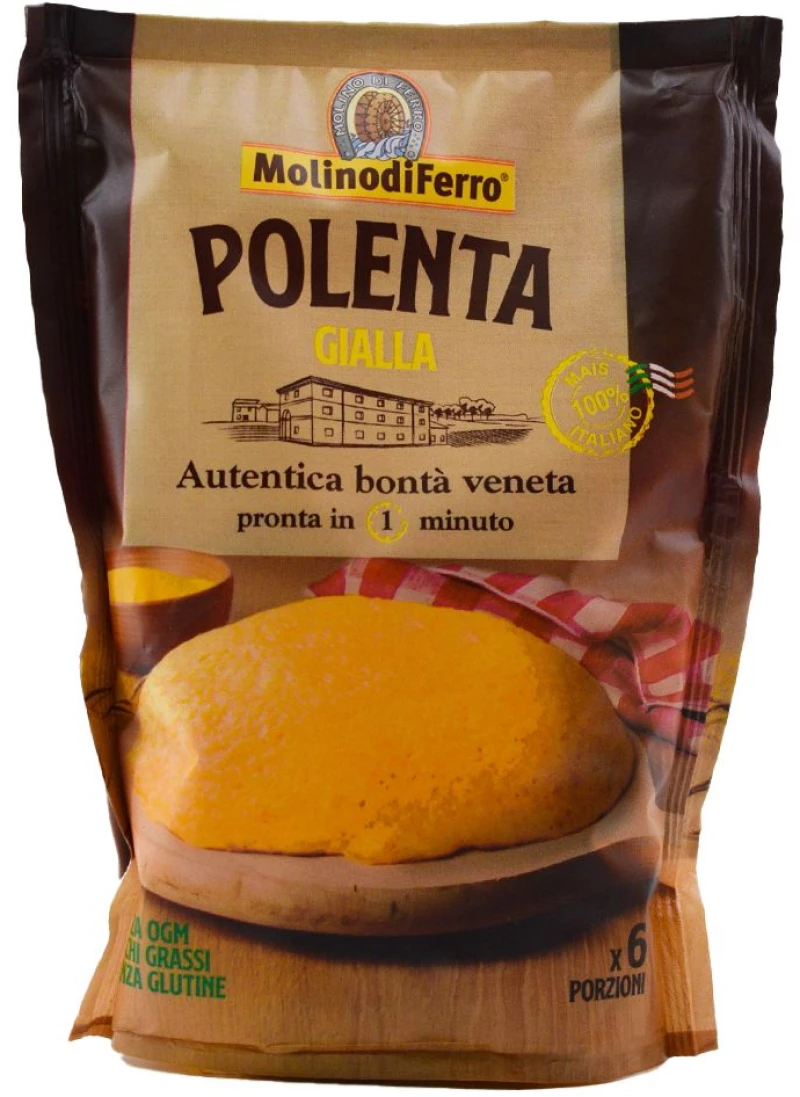 Αλεύρι Πολέντα Κίτρινο Molino Di Ferro Polenta Gialla Istantanea 360g