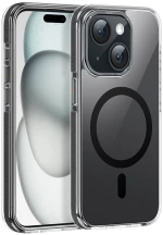 Θήκη Hoco Magnetic Premium Series Anti-Drop Magnetic Mag-charge για Apple iPhone 15 Plus Smoke