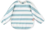 Done By Deer Σαλιάρα Με Μανίκια Stripes Blue BR77664