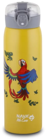 NAVA Θερμός Μπουκάλι Ανοξείδωτο We Care Κίτρινο 500ml 10-110-013