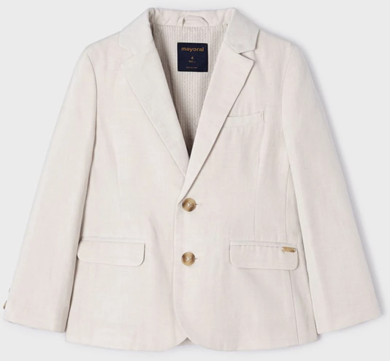 Mayoral Σακακι λινο suiting ψαθα 24-03486-076 3486 Αγόρι