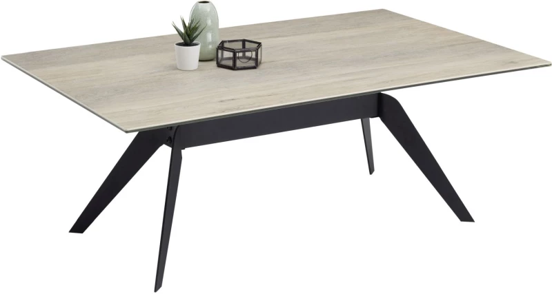 Τραπεζάκι κεραμικό DORI 110x70x40cm χρώμα της άμμου