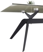 Τραπεζάκι κεραμικό DORI 110x70x40cm χρώμα της άμμου