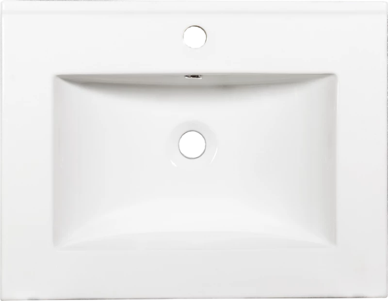 Νιπτήρας SLIM 60 γυαλιστερή πορσελάνη 60x46cm