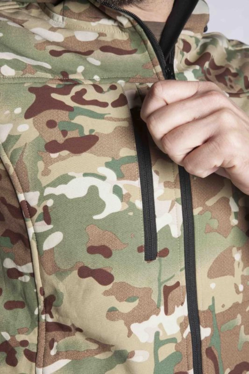 Μπουφάν Soft shell -Camouflage CAMOUFLAGE