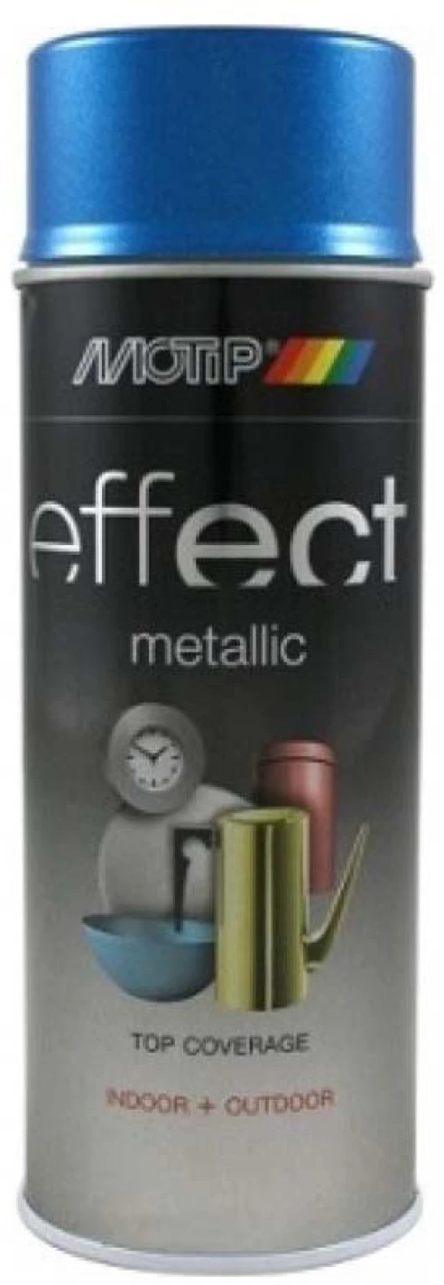 Σπρέι Βαφής Μπλε  Με Μεταλλικό Εφέ Motip Effect 302509  400ml