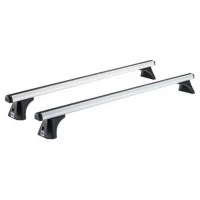 Μπάρες Οροφής Αλουμινίου CRUZ 924-705 Oplus AT-108cm Ασημί 2 Τεμάχια
