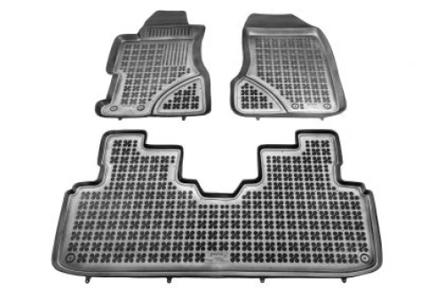 Λαστιχένια πατάκια Rezaw Plast για Honda Civic 5 πορτο (2001-2005) - τύπου σκαφάκι - 3τμχ.