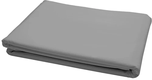 Σεντόνι Cotton Feelings φλατ 107 Dark Grey Υπέρδιπλο (235x270)